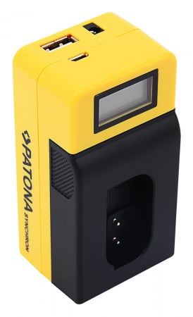 Incarcator LCD pentru acumulator Panasonic DMW-BLK22 Patona [2]
