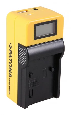 Incarcator LCD pentru acumulator Sony NP-FH100 Patona [3]