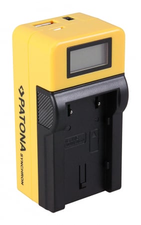 Incarcator LCD pentru acumulator JVC BN-VF808 Patona [3]
