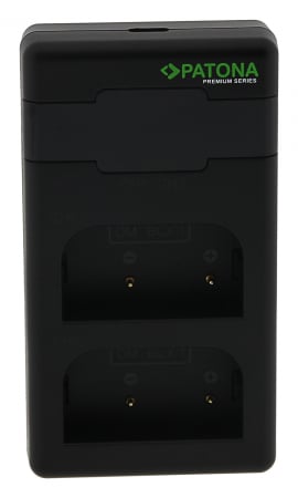 Incarcator rapid Dual Twin Performance PD pentru acumulator Olympus BLX-1 Patona Premium [1]