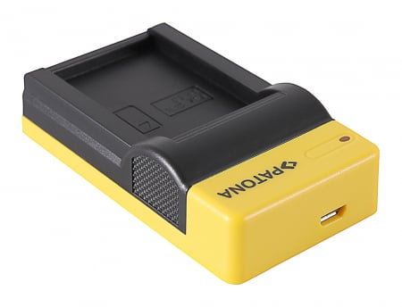 Incarcator slim micro-USB pentru acumulator Canon LP-E17 Patona [1]