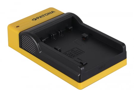 Incarcator slim micro-USB pentru acumulator Sony NP-FP90 NP-FV100 NP-FH100 Patona [2]