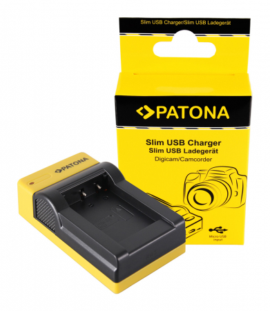 Aparate foto - Incarcator slim USB pentru acumulator Sony NP-BX1 Patona