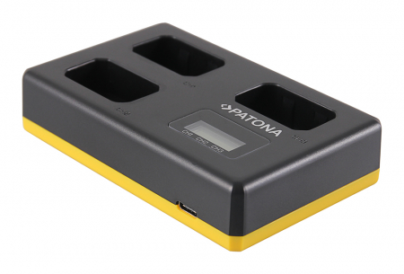 Incarcator triplu USB pentru acumulator Sony NP-FW50 Patona [1]