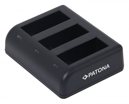 Incarcator triplu USB pentru acumulator GoPro Hero 9 Hero 10 Hero 11 AHDBT901 Patona [1]