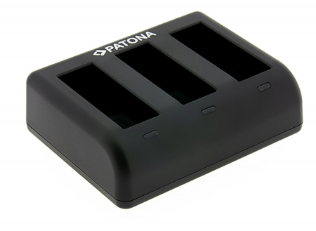 Camere video - Incarcator triplu USB pentru DJI Osmo Action 3 Action 4 BCX202 cablu USB-C inclus