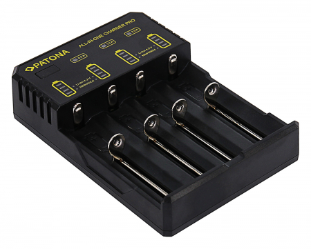 Incarcator USB pentru acumulatori AA / AAA CR123A Patona [1]
