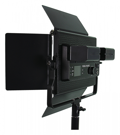 LED foto/video cu 216 LED-uri RGB reglabile include telecomandă Patona Premium [7]