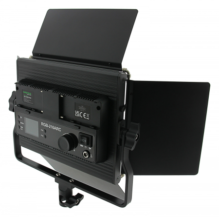 LED foto/video cu 216 LED-uri RGB reglabile include telecomandă Patona Premium [3]