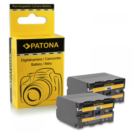 Pachete Promo - Pachet 2x Acumulator Patona Sony NP-F970 6600 mAh