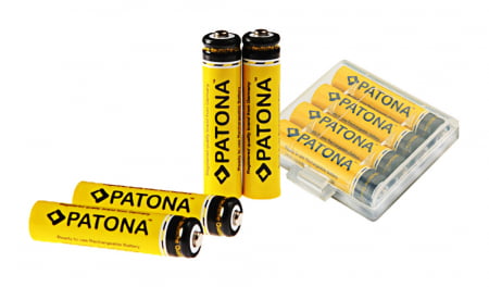 Diverse - Pachet acumulatori 4 x AAA 900mAh Patona