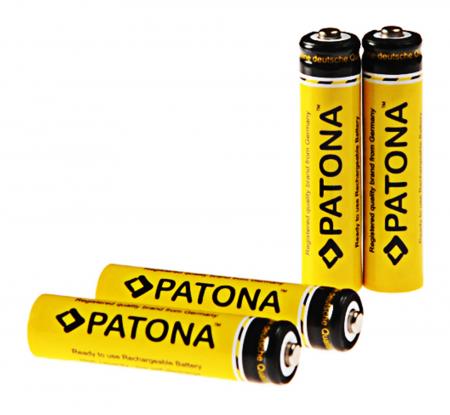 Pachet acumulatori 4 x AAA 900mAh Patona [1]
