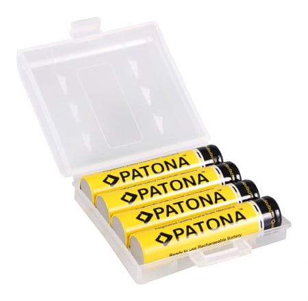 Pachet acumulatori 4 x AAA 900mAh Patona [2]