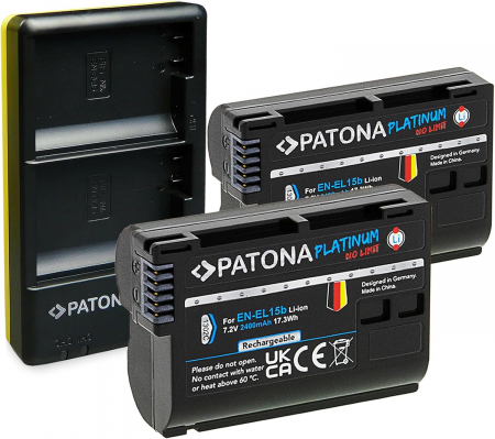 Pachete Promo - Pachet Dual USB Platinum EN-EL15b