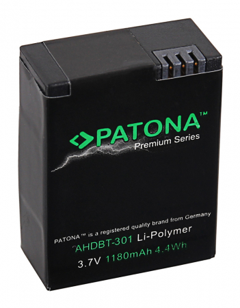 Pachet Incarcator Patona Dual USB, 2 x Acumulatori Patona Premium AHDBT-301 pentru GoPro HD Hero 3 [3]