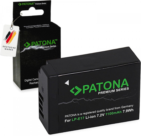 Pachet Incarcator Patona Dual USB, 2x Acumulator Patona Premium LP-E17 pentru Canon EOS 750D, 760D [1]