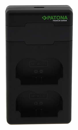 Pachet Incarcator PD Performance si 2 x Acumulatori Patona Protect NP-W235 pentru Fuji X-T4 [6]