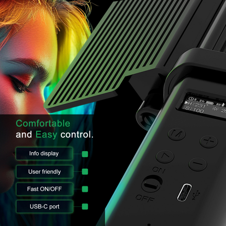 LED tub de lumină Sword light RGB/Bi-Colour cu control prin aplicatie Patona Premium [13]