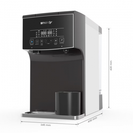 Purificator apa Smardy blue zagora™ osmoza, sterilizare UV si functie preparare ceai/cafea - fara furtunuri sau conexiuni [1]