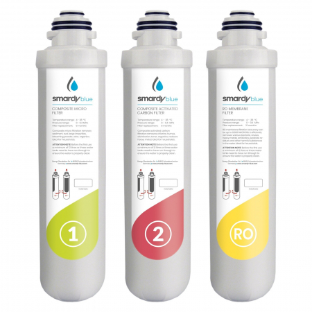 Sisteme filtrare apa - Set filtre 3 in 1 pentru Smardy blue miran™ xiva ™ noura™ zagora ™ schimbare la 12 luni