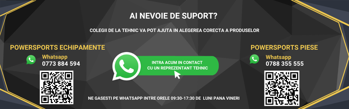 Contacteaza Powersports pe Whatsapp