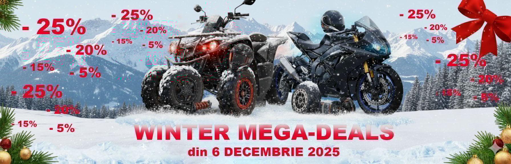 Winter Mega Deals - 6 Decembrie