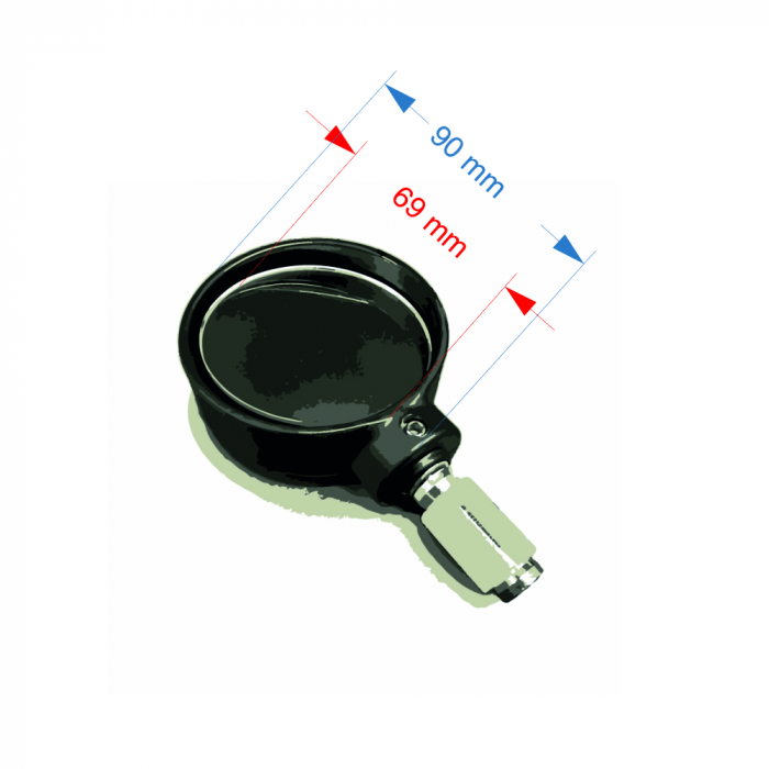 A-PRO SET OGLINZI MINI CAPAT GHIDON ROTUNDE NEGRU [2]