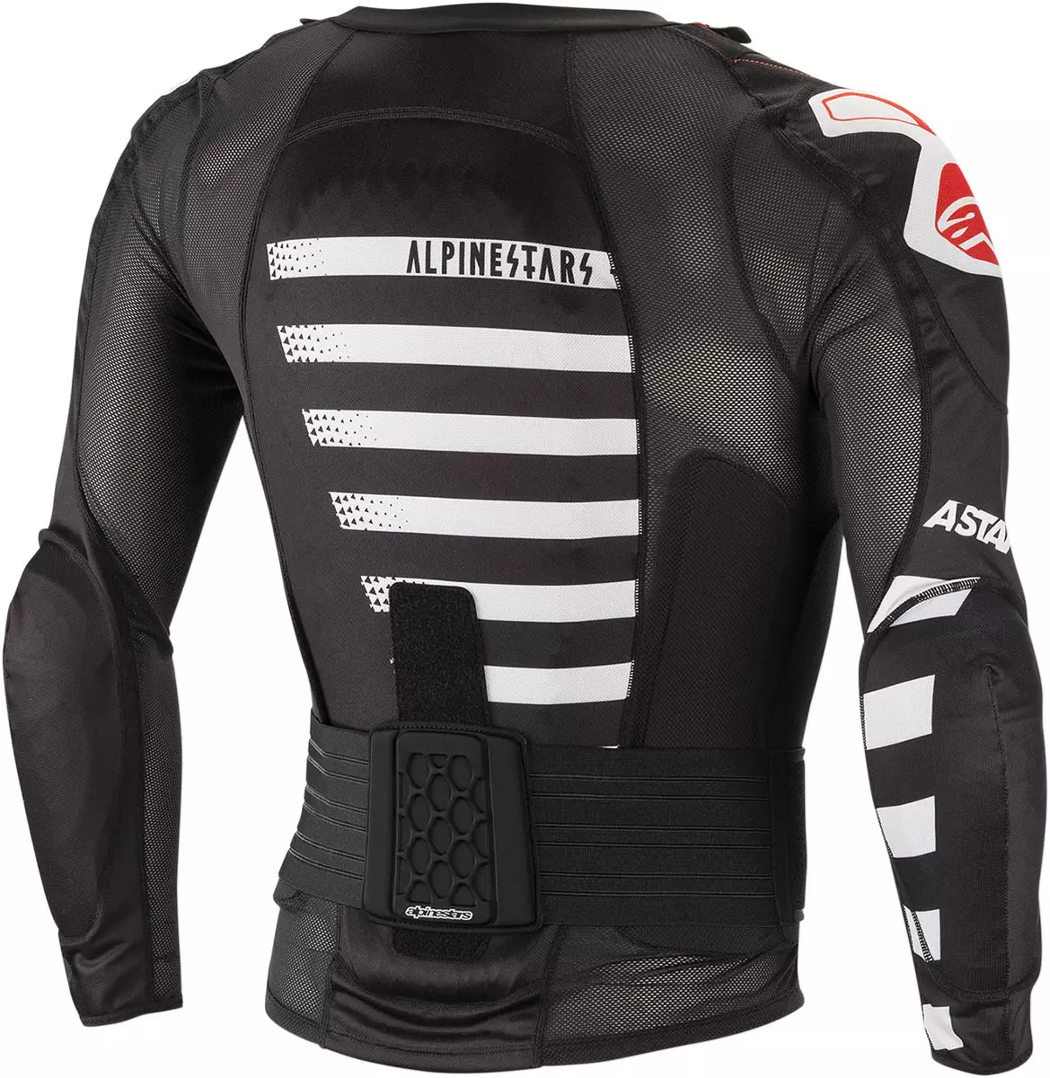 ALPINESTARS ARMURA SEQUENCE LS NEGRU/ALB/ROSU [2]