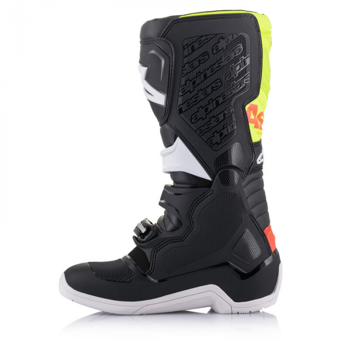 ALPINESTARS CIZME TECH 5 NEGRU/ROSU/GALBEN FLUO [3]