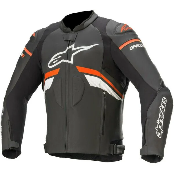 ALPINESTARS GEACA PIELE GP PLUS R V3, NEGRU/ALB/ROSU [1]