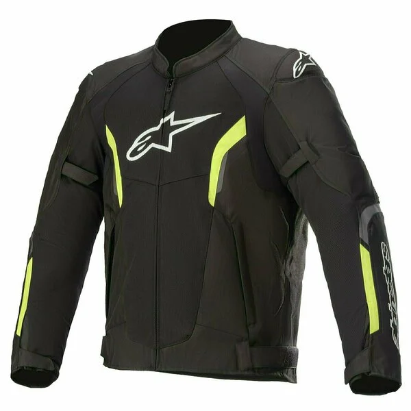 ALPINESTARS GEACA TEXTIL VARA AST AIR V2, NEGRU/GALBEN FLUO [1]
