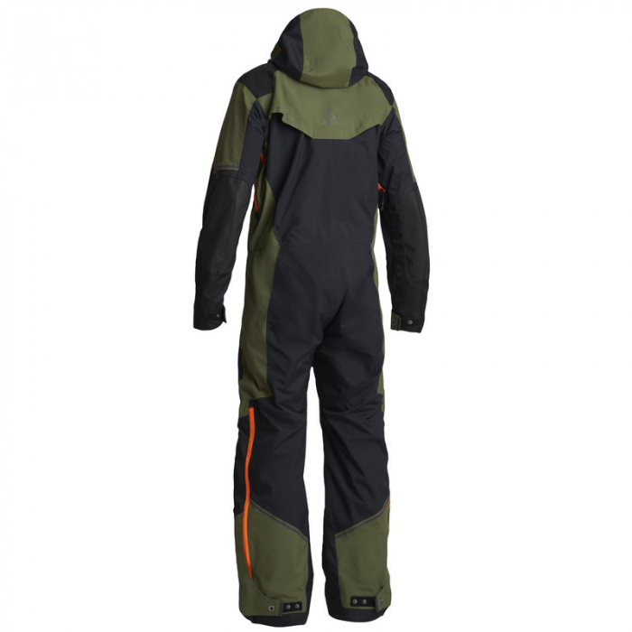 AMOQ COMBINEZON SNOWMOBIL ROCKET VERDE/NEGRU/PORTOCALIU [2]