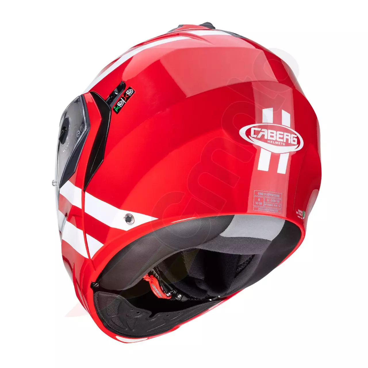 CASCA CABERG DUKE 2 SUPERLEGEND MAT ROSU/ALB M [4]