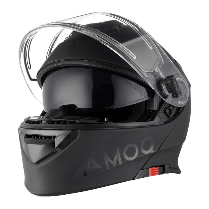 CASCA FLIP-UP AMOQ PROTEAN VIZIERA ELECTRICA NEAGRA [1]
