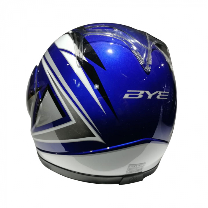 CASCA INTEGRALA YAMAHA BYE SPEEDLIGHT ALBASTRU ALB [2]