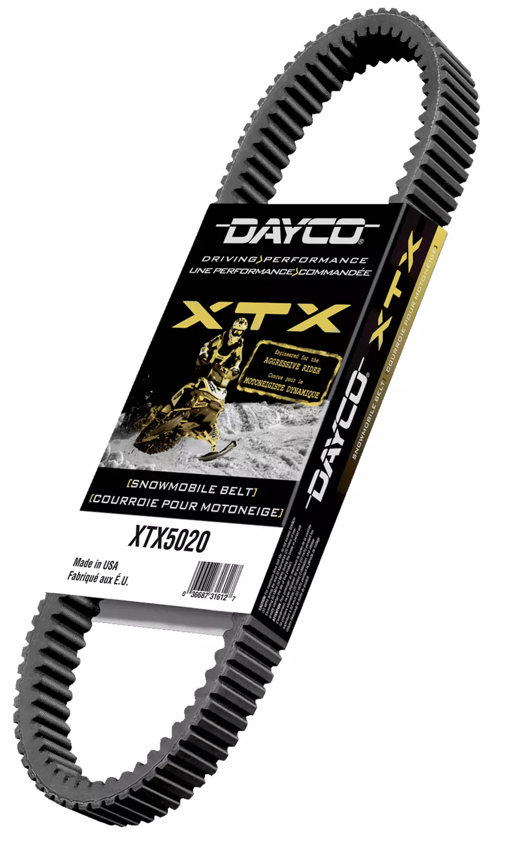 Curea de Transmisie Dayco XTX5036 (Extreme Torque) pentru Can-AM Outlander/Renegade/Commander 800/1000 [1]