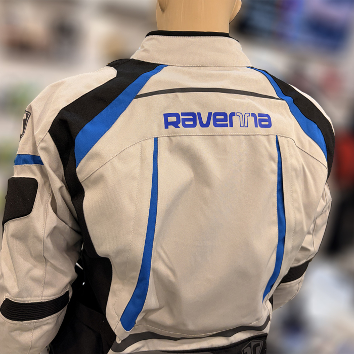 Geacă Moto Ravenna MISTRAL RA-J-1771 Alb/Negru/Albastru – Ultimate 3-Layer Adventure [2]
