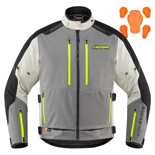 ICON GEACA RAIDEN CE GRY/HIVIZ [1]