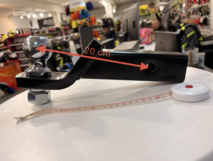 KIT SUPORT CARLIG REMORCARE AFTERMARKET 2 INCH CU BILA SI STIFT 3.4 TONE pentru CF MOTO si CAN AM [5]