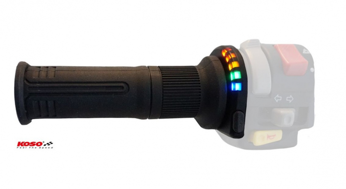 KOSO MANSOANE MOTO NCALZITE CU CONTROLER 22MM/25MM [3]