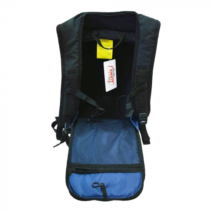 LOUIS RUCSAC HARDSHELL NEGRU/ALBASTRU/GALBEN [3]
