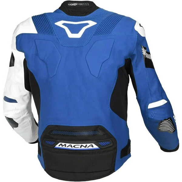MACNA GEACA PIELE SPORT/TOURING POINTER 52 ALB/ALBASTRU [2]