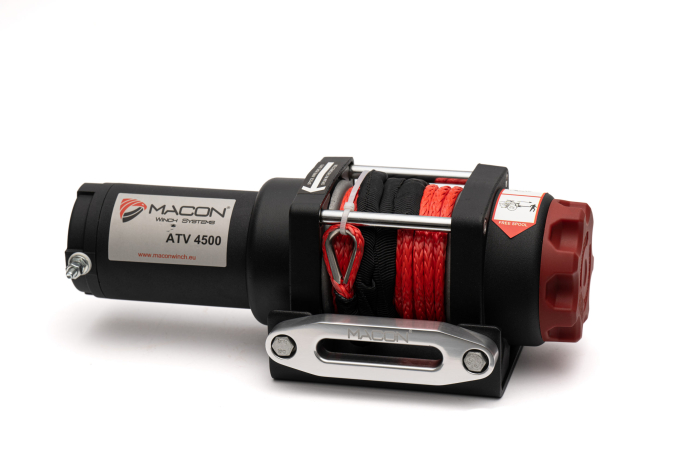 MACON ATV TROLIU 4500LBS/2041KG CABLU SINTETIC [2]