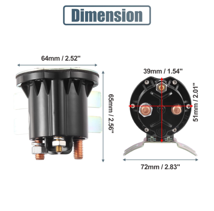 MACON RELEU TROLIU 12V 500A [3]