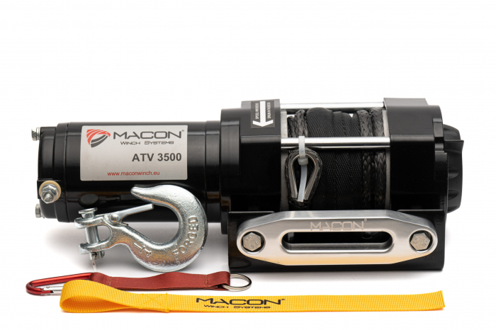 MACON TROLIU ATV 3500LBS/1588KG CABLU METALIC [2]
