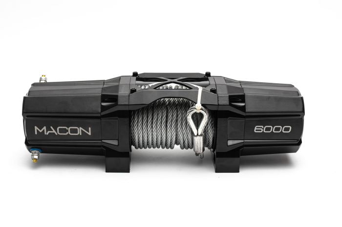 MACON TROLIU WILD 6000LBS (2727KG) CABLU OTEL 15M [2]