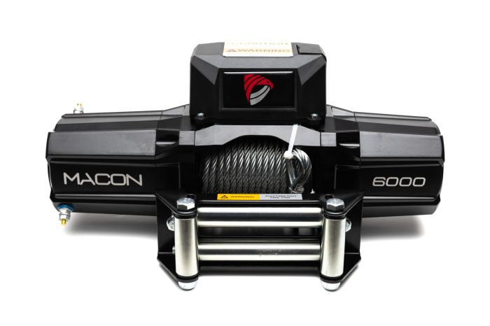 MACON TROLIU WILD 6000LBS (2727KG) CABLU OTEL 15M [7]