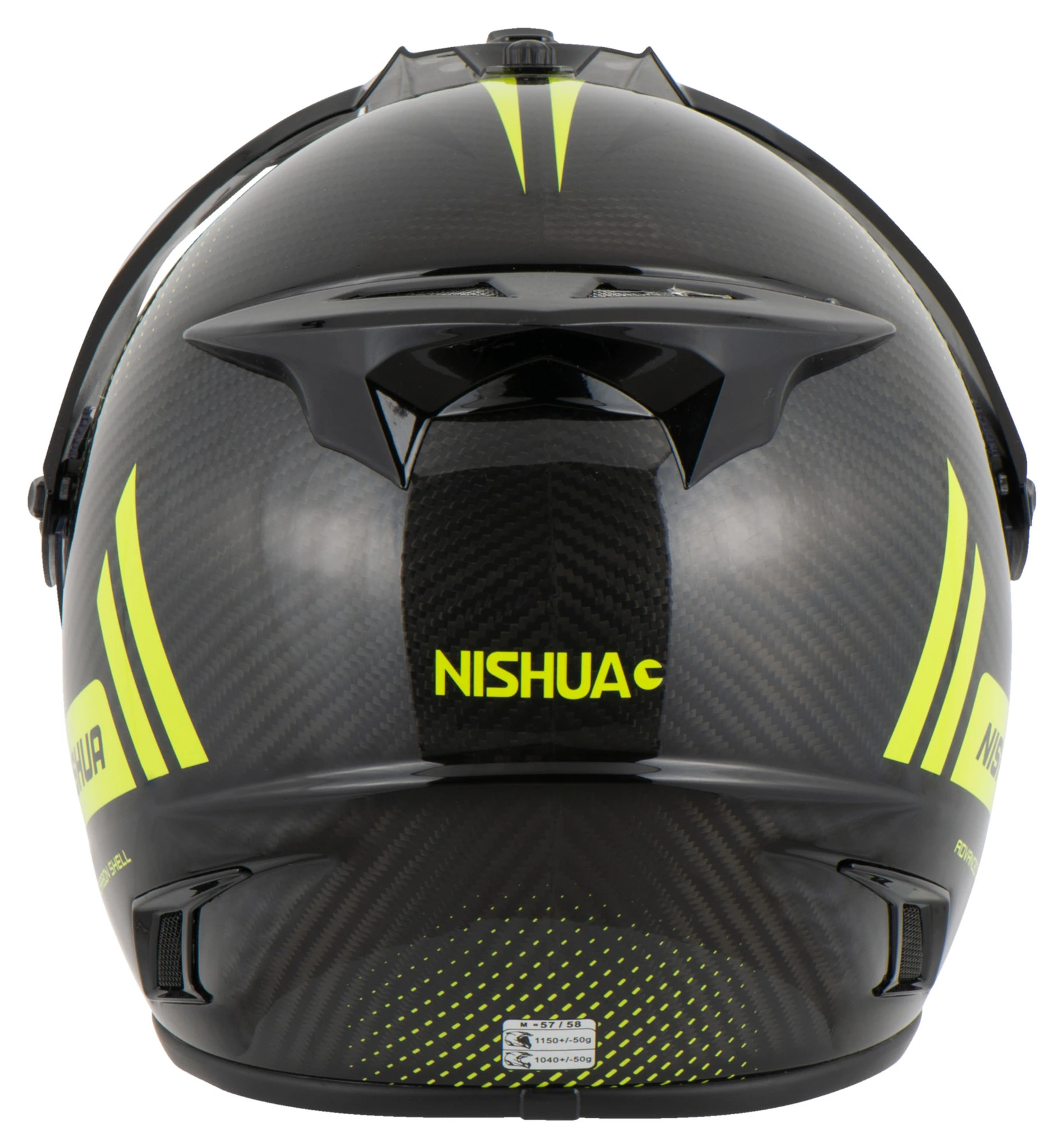 NISHUA CASCA ENDURO CARBON NEGRU/GELBEN NEON [2]