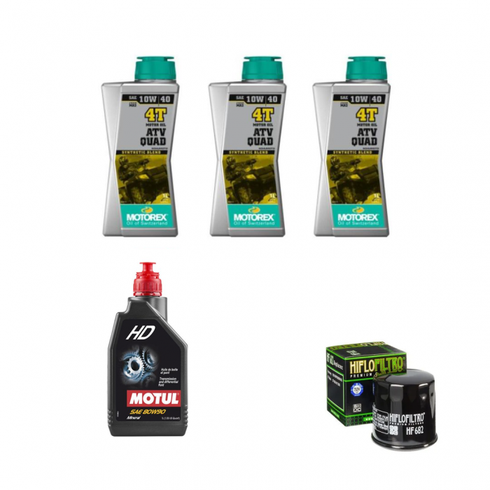 PACHET REVIZIE LINHAI PROMAX500-M550-DRAGONFLY 3X ULEI MOTOREX 10W40,  ULEI CUTIE MOTUL HD 80W90, FILTRU ULEI HF682 [1]