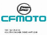 PLĂCUȚĂ DE REGULARE, ANSAMBLU ANGAJARE PINION ARBORE - 0180-062105-0003 - CFMOTO [1]